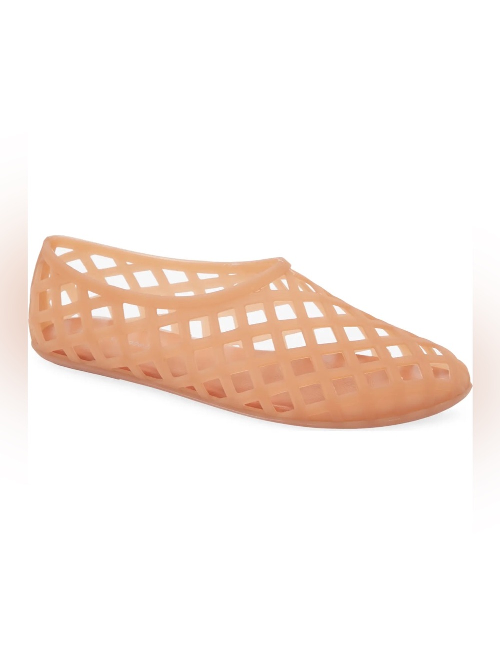 NWT JEFFERY CAMPBELL- Jellz Slip On Natural Matte Size 7
